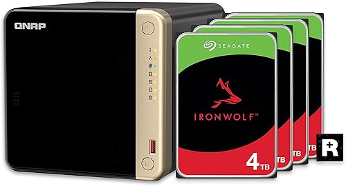 Miniatura 31 de QNAP TS-664-8G-US NAS de escritorio de alto rendimiento de 6 bahías con procesador Intel Celeron Quad-Core, ranuras PCIe M.2 y conectividad de red