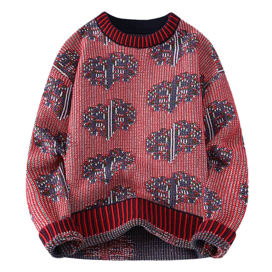 Maglione Pullover Classico da Uomo Maglione Invernale Lavorato A Maglia Alta