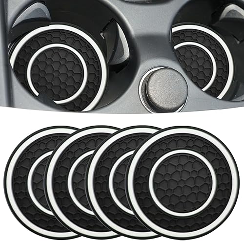 Miniatura 14 de Posavasos para automóvil, universales, impermeables, antideslizantes, con soporte para tazas, a prueba de filtraciones, accesorios para el interior