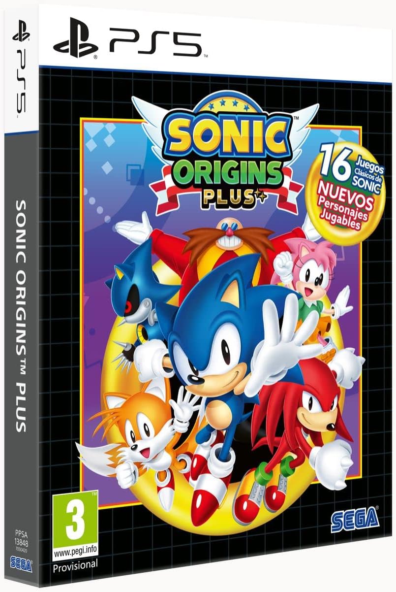 #Videojuego Sonic Origins Plus PS5 por 19,99€ ¡¡33% de descuento!!