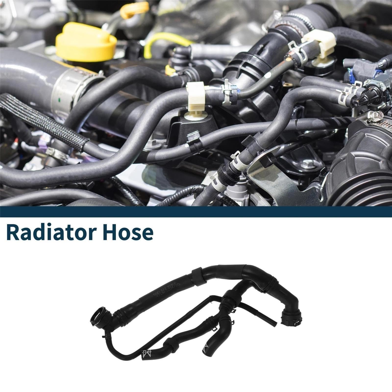 Pipe Radiateur Silicone 5Q0122101EF Pour Vw Pour Golf Pour GTI