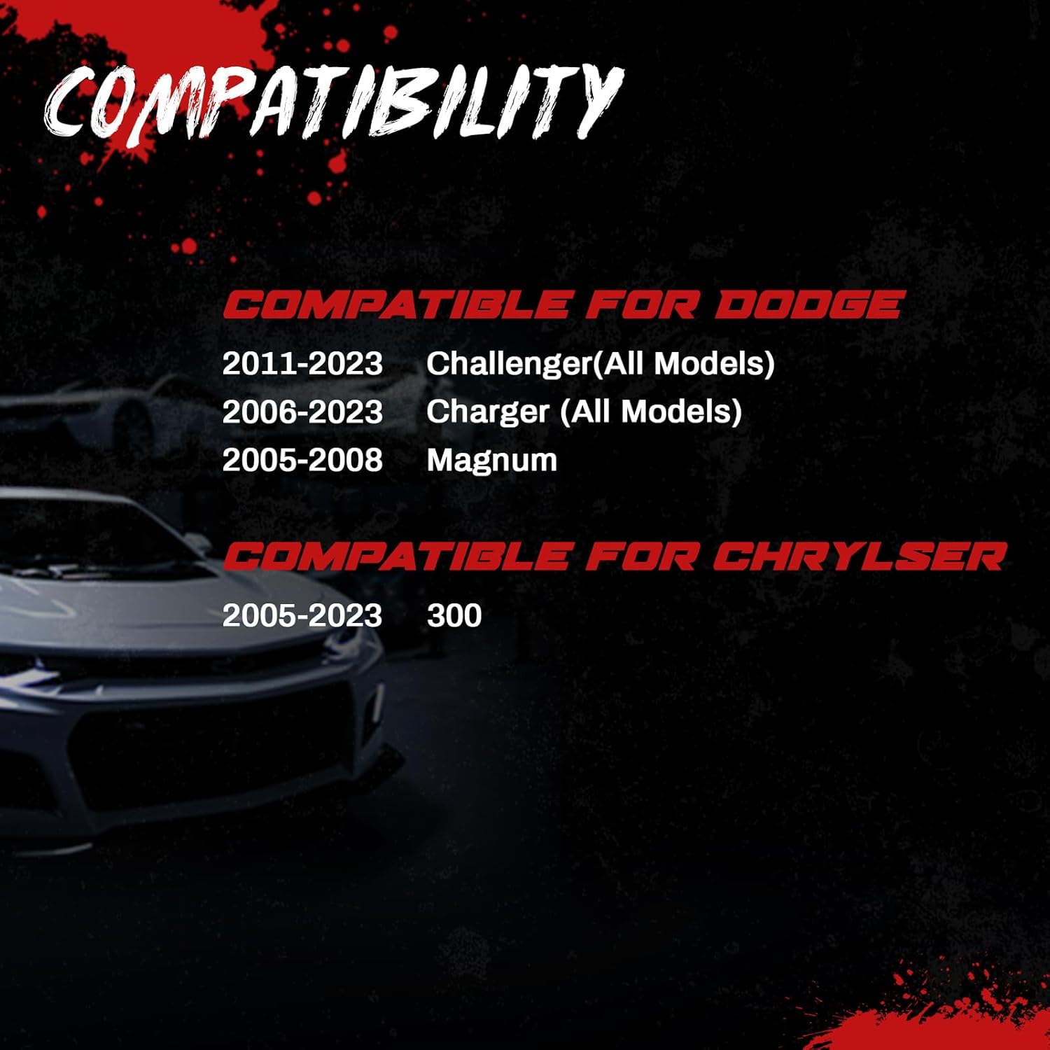 5x115 Wheel Spacers 25mm - 5 Lug CNC Forged Hubcentric Spacer 1 Inch Compatible for Dodge Charger 2006-2022 Challenger 2008-2022 Magnum 2005-2008/ Chrysler 300c 2005-2021 - M14x1.5 & 71.6mm| 2PCS - Image 3