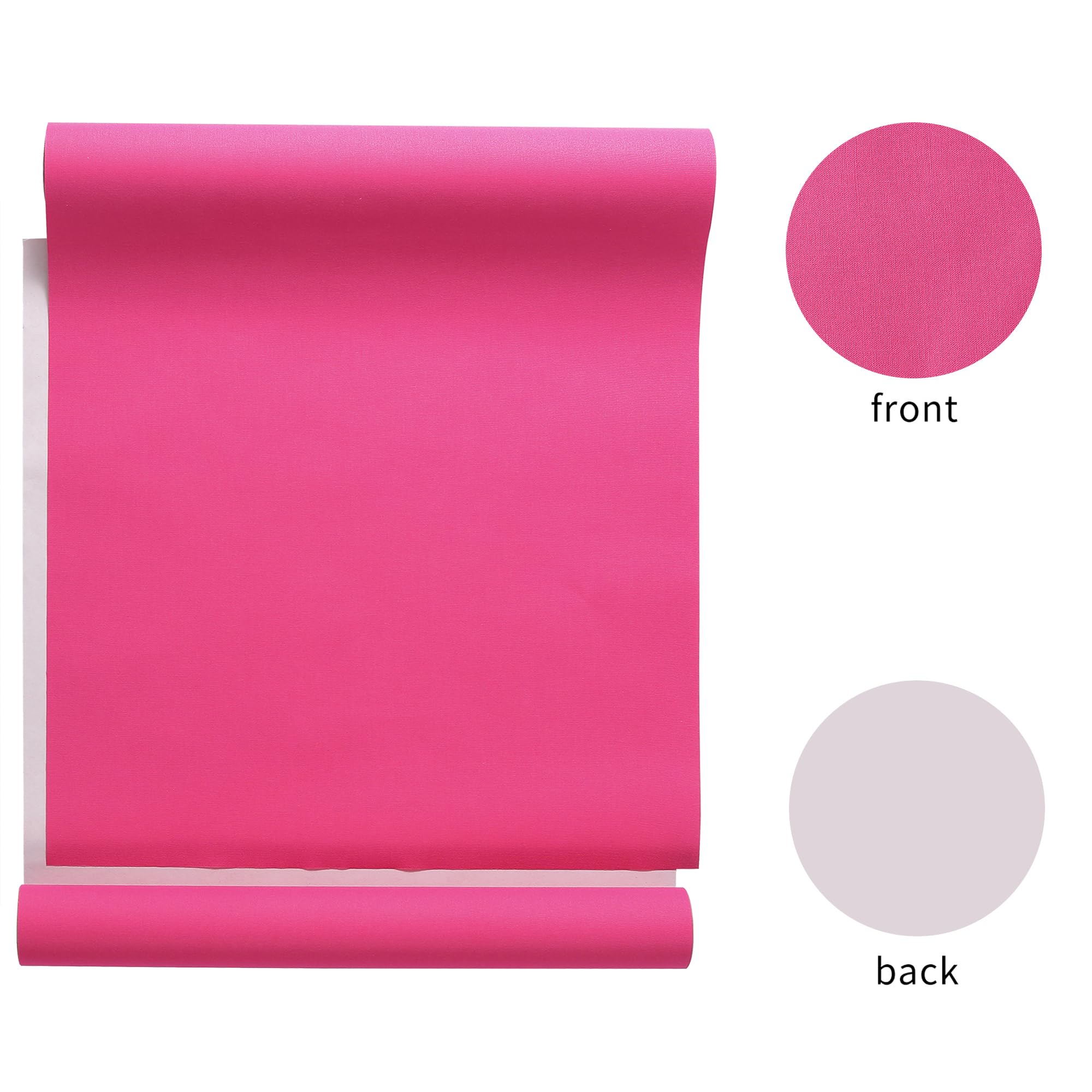 Wooqu Fabric Cloth, Fabric Surface and Paper Back, Easy to Use, Strong, 17" x 29", for Book Binding Light Pink - Image 3