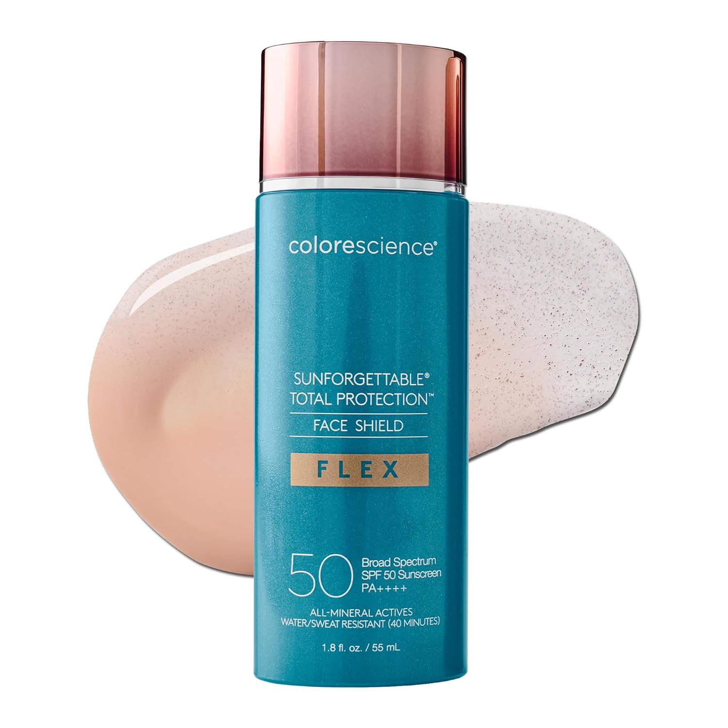 (Exp:04/2026) Colorescience Total Protection Face Shield Flex SPF 50, 1.8 fl. oz. Fair