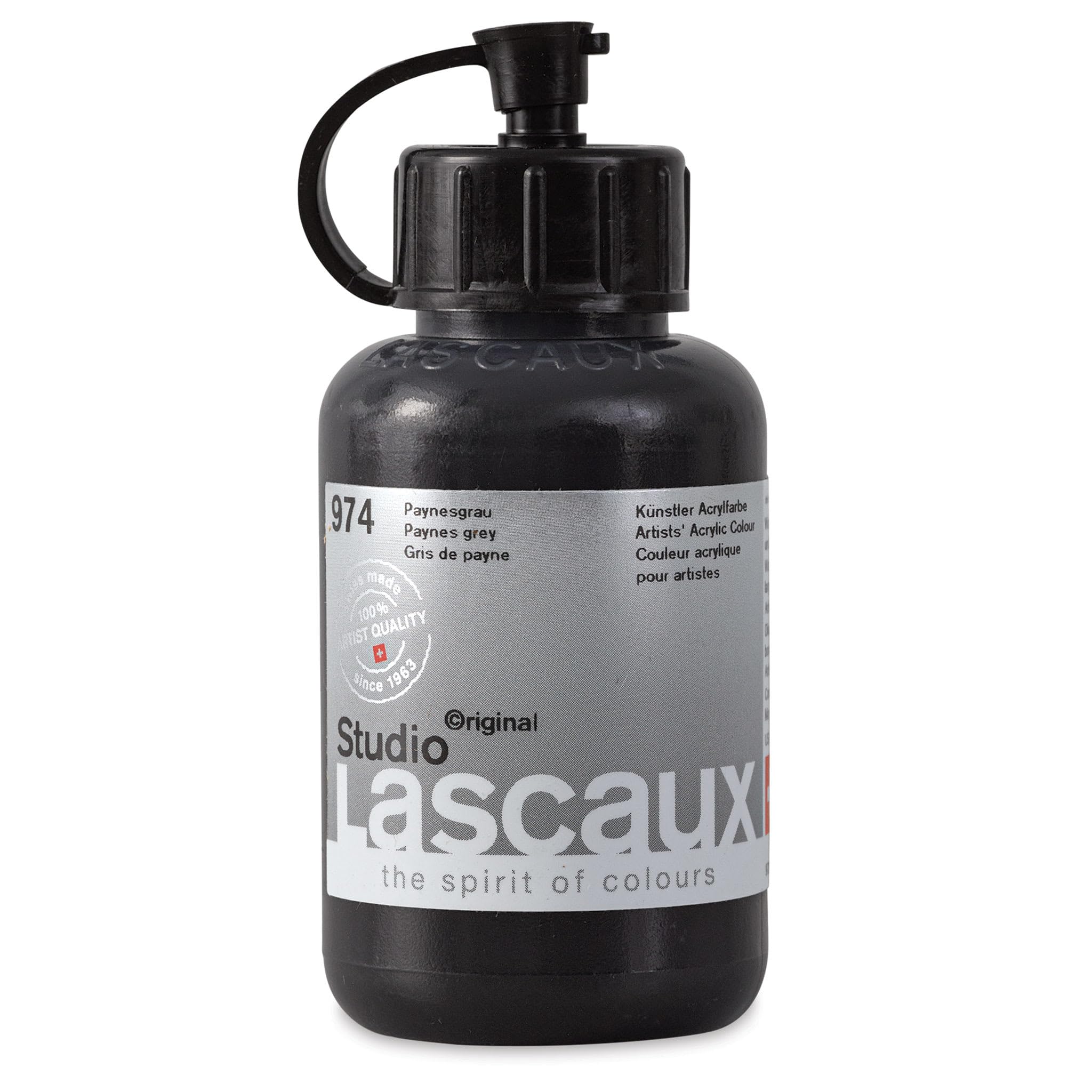 Lascaux Grey : Studio Acrylic : 85Ml : Payne's