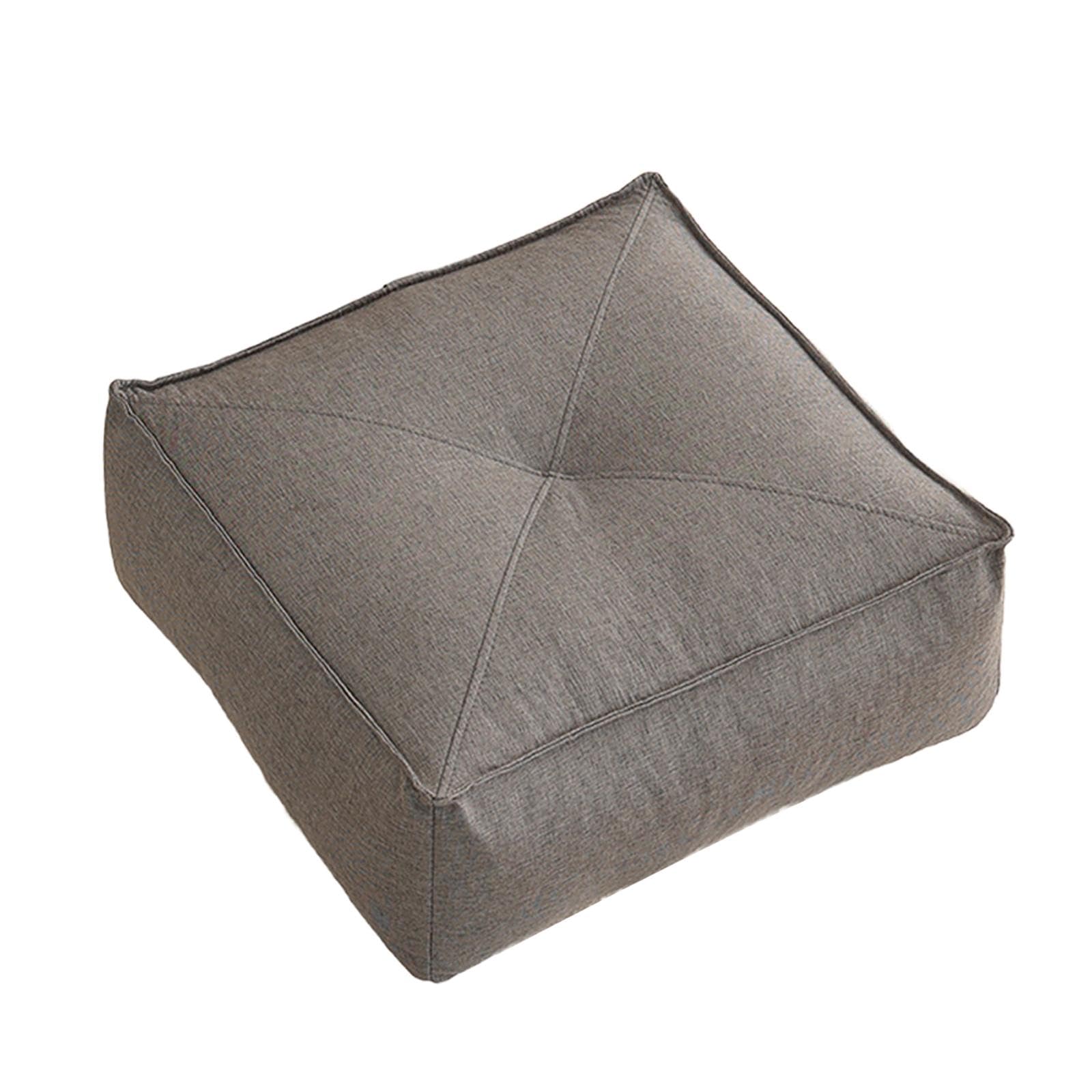 bnf Floor Cushion Futon Thick Meditation Floor Pillow for Yoga Sofa Tea Ceremony Dark Gray | Home & Garden | Yard, Garden & Outdoor Living | Patio & Garden Furniture | Cushions & Pads-image-35