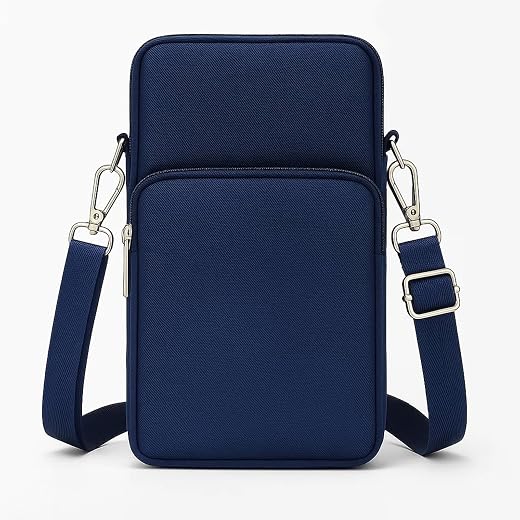 Bolsa transversal para celular feminina, bolsa de ombro pequena com vários bolsos, mini carteira para celular, bolsa de compras