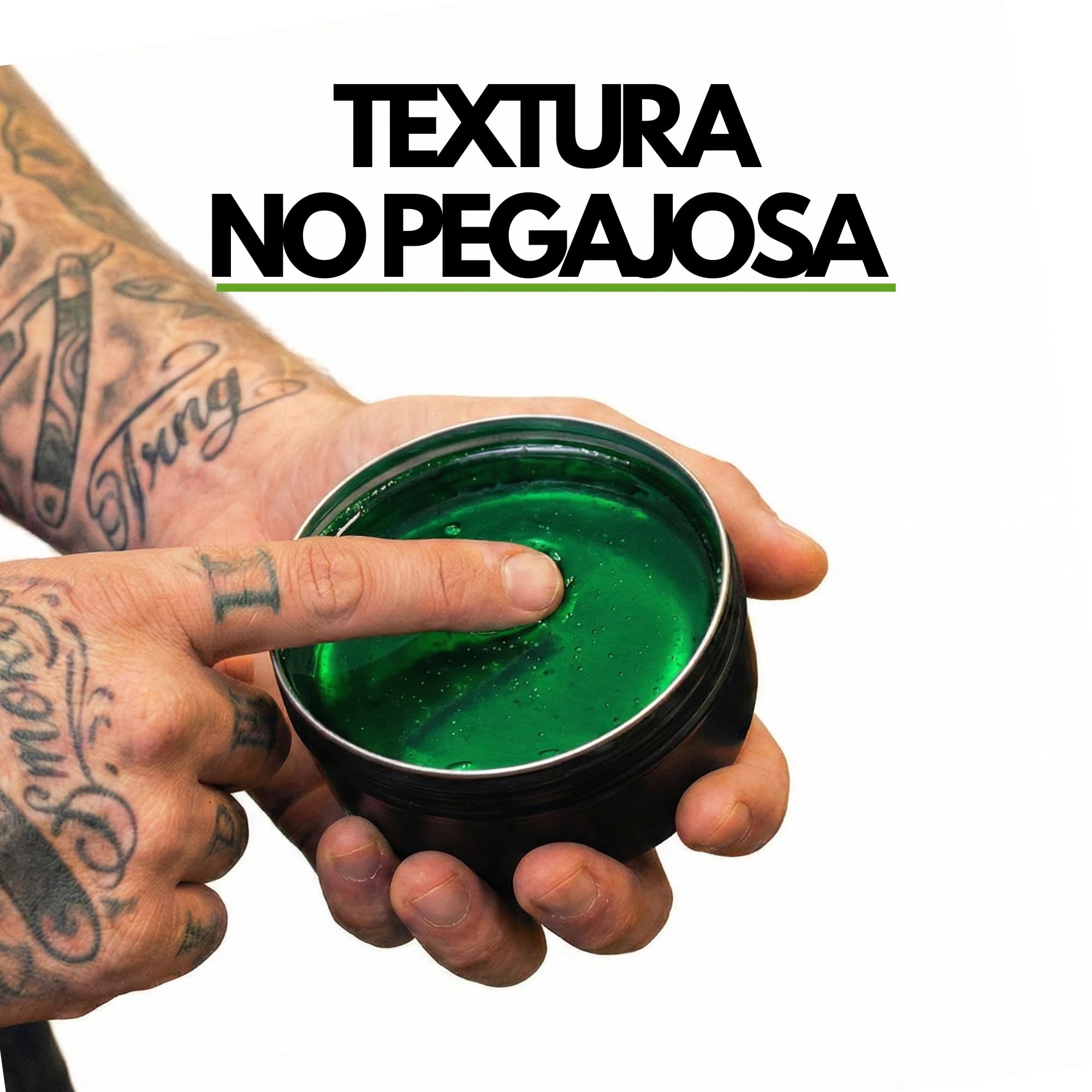 Cera Pelo Hombre Fuerte Fijación - Cera Mate Para Estilo Clásico y Moderno, A Base de Agua, No Grasa, Con Aroma Masculino - Ideal Para Barberos