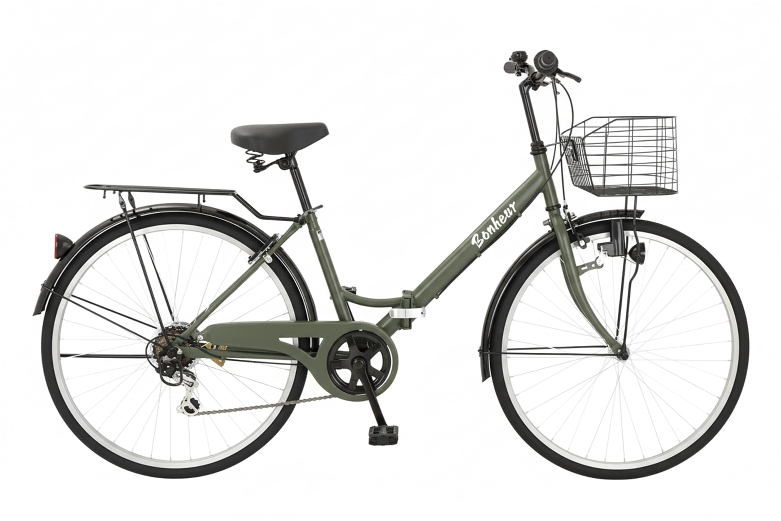 Amazon | 自転車 26インチ 折りたたみ ママチャリ シティサイクル