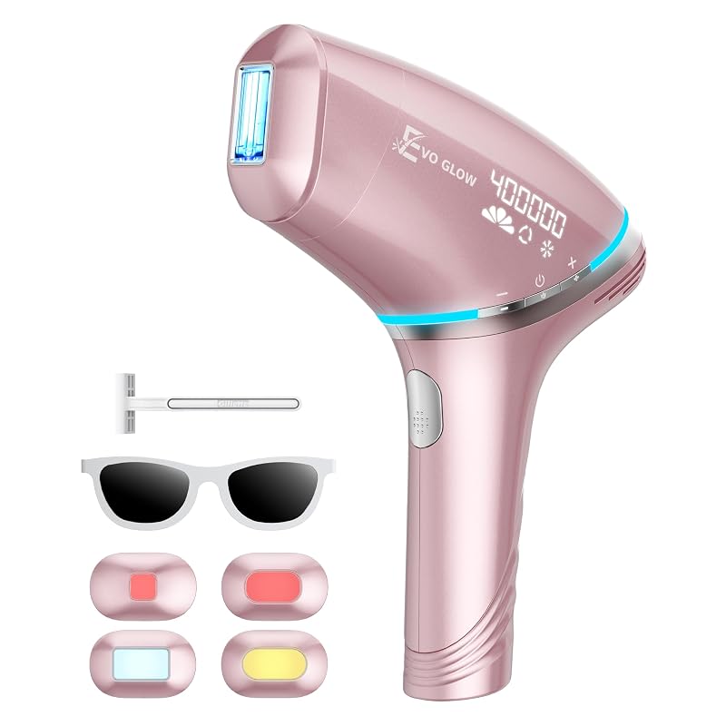 Dispositivo de depilação IPL EVO GLOW SKB-2308 com resfriamento por safira dupla