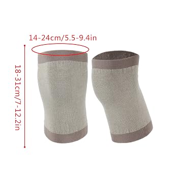 Cashmere Knee Brace Pads Unisex Winter Fleece Lined Thermal Knee Warmers Sleeve Soft Leg Warmers