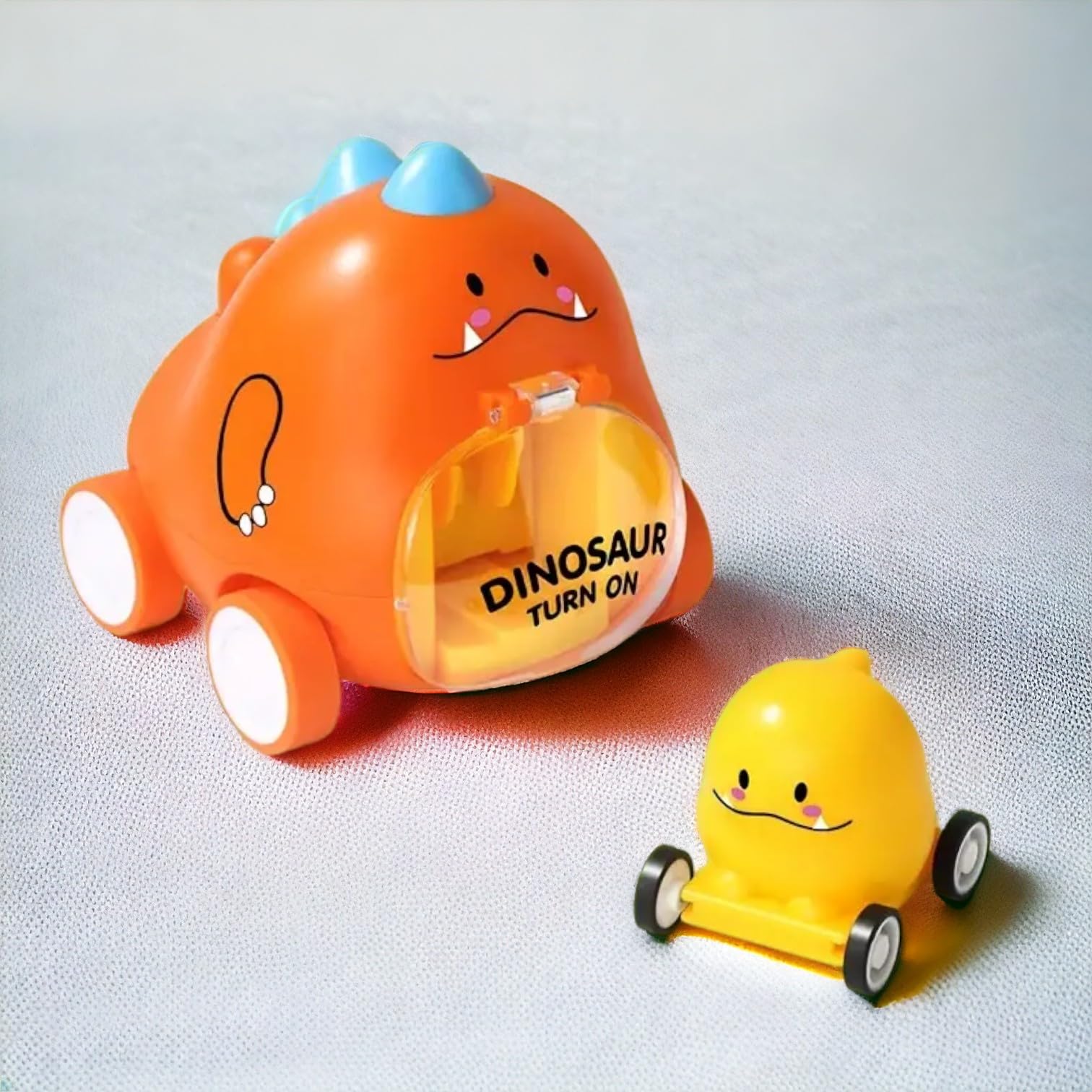 Toys Treasure Dinosaur Car Launcher Ejection Shooting Toy with 1 Cars for Kids | Small Cars for Kids | Friction Auto Toys for Kids | Toy Animal Cars for 1 2 3 4 5 6 Year Old Boys Girls (Random Color) (B0CYM8VBD7) Amazon Price History, Amazon Price Tracker