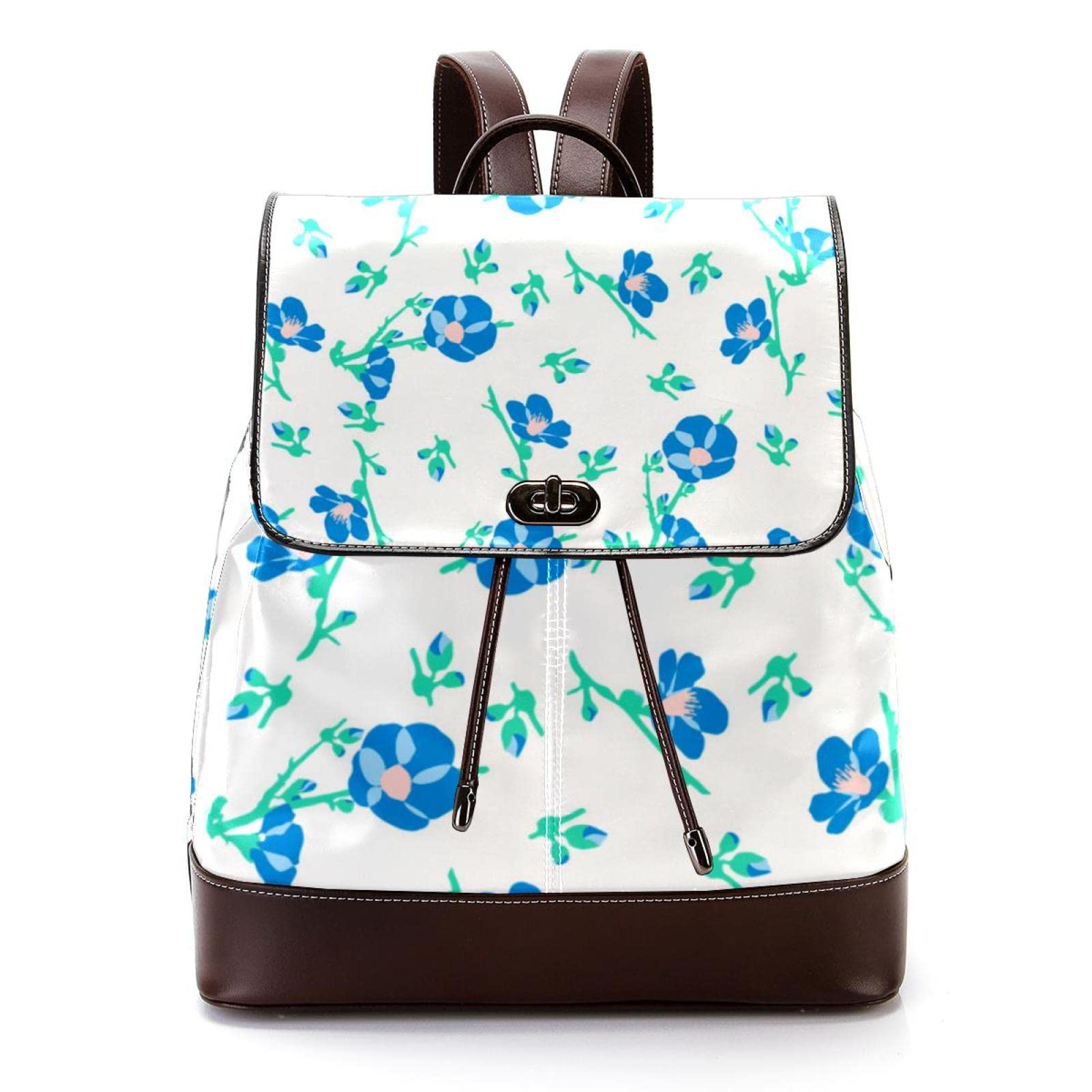 Sac à dos graffiti finitions soignées en cuir PU Multicolore 11 - 6