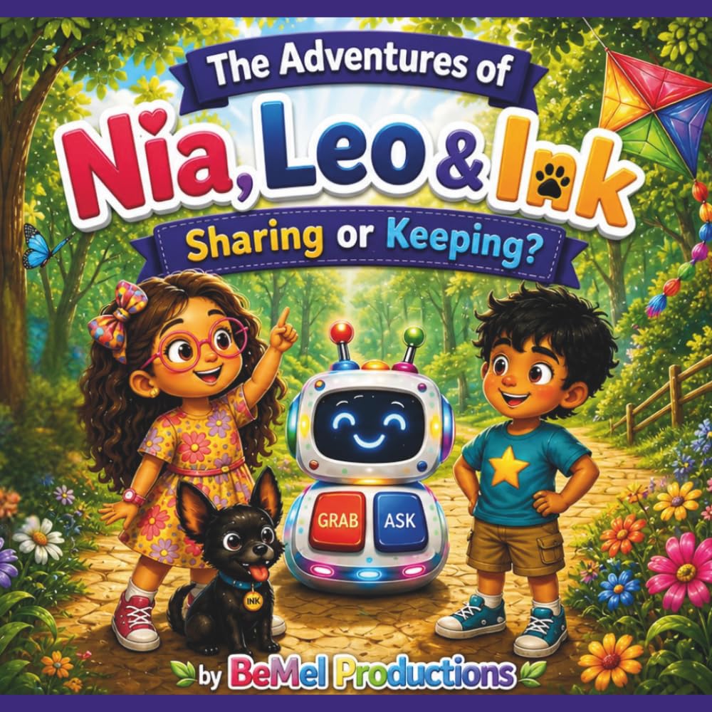 The Adventures of Nia, Leo & Ink: Sharing or Keeping?