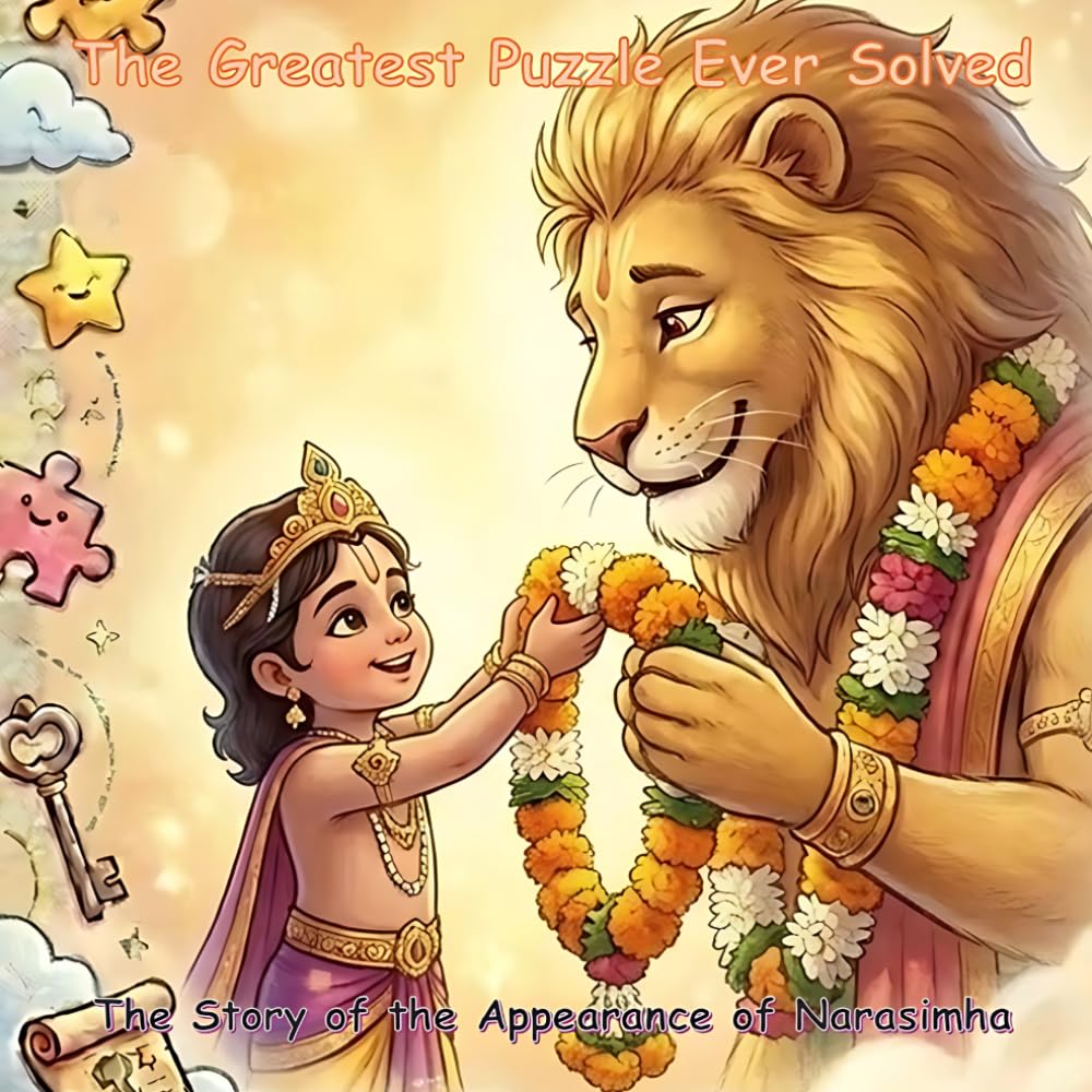 The Greatest Puzzle Ever Solved: The Story of the Appearance of Narasimha (Illustrated Adventures)