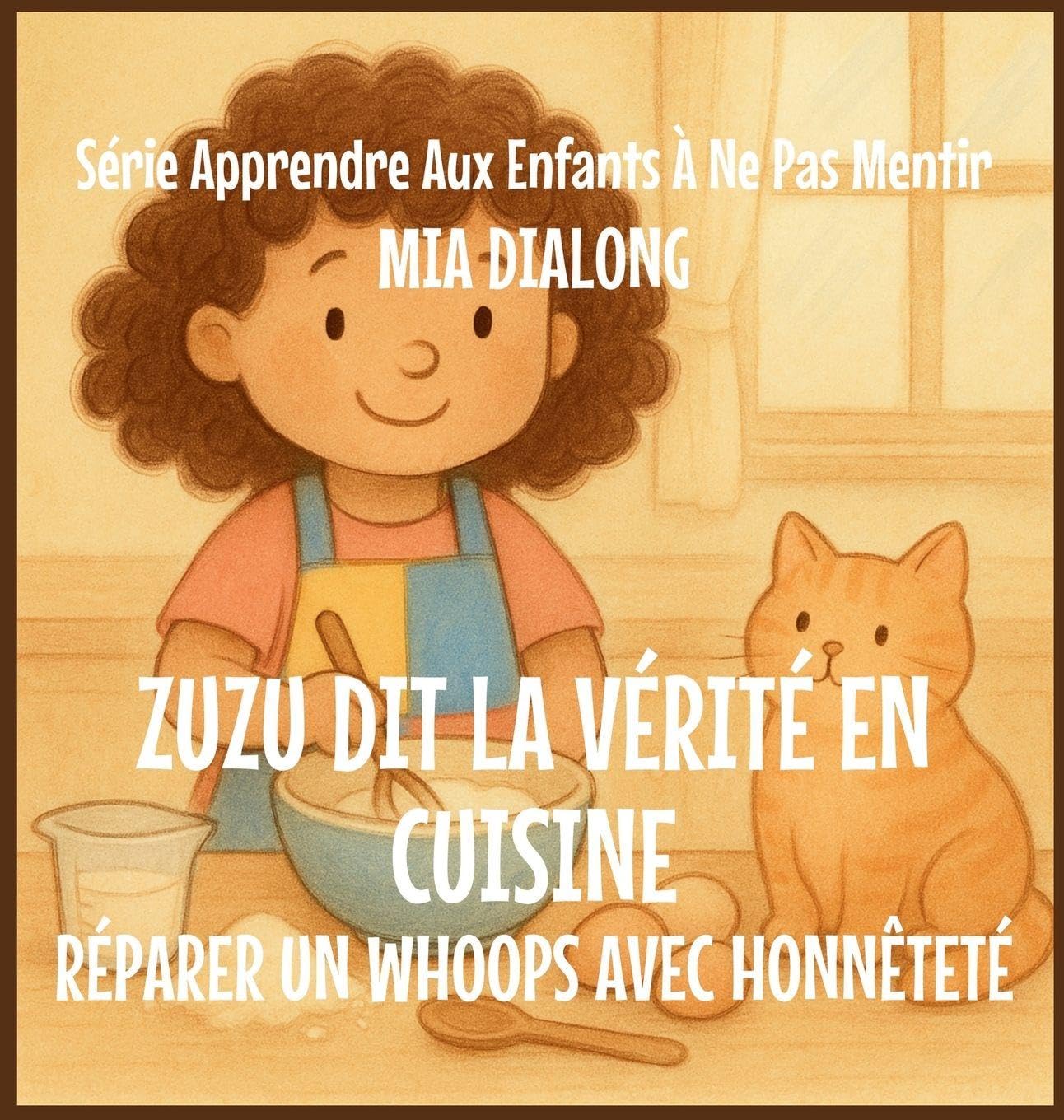 Zuzu Dit La Vérité Sur La Cuisine: Réparer Un Whoops Avec Honnêteté: 6 (Série Apprendre Aux Enfants À Ne Pas Mentir)