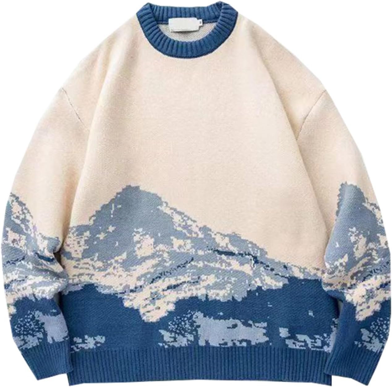 Men Mountain Graphic Sweater Japaneses Harajuku Jamaica Ubuy