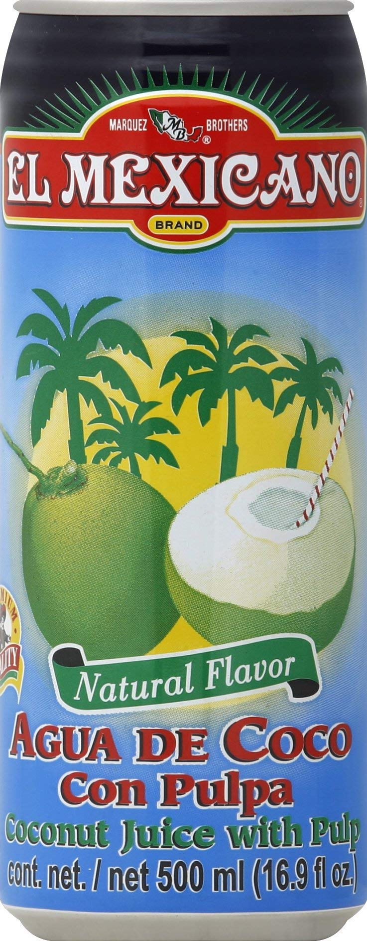 el mexicano Coconut Water, 16.9 Ounce