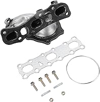 Vista 18 de A-Premium Manguito de escape izquierdo [6Cyl 3.5L] con juntas, pernos, perchas, tuercas compatibles con Nissan Altima 2007-2018, Maxima 2009-2014