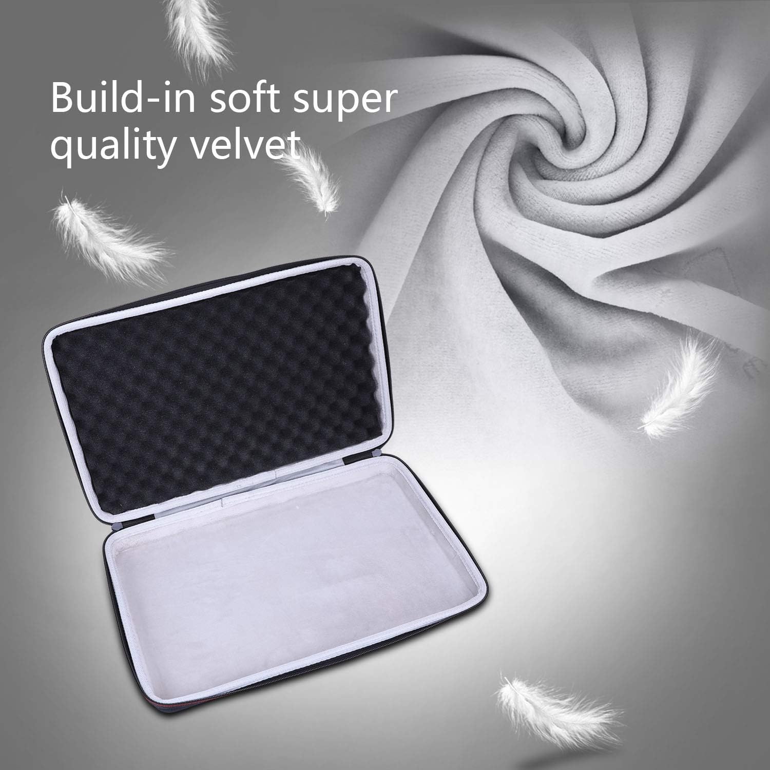 LTGEM Case Compatible with Arturia MiniLab 3 Universal MIDI Controller, Black(Case Only) - Image 7