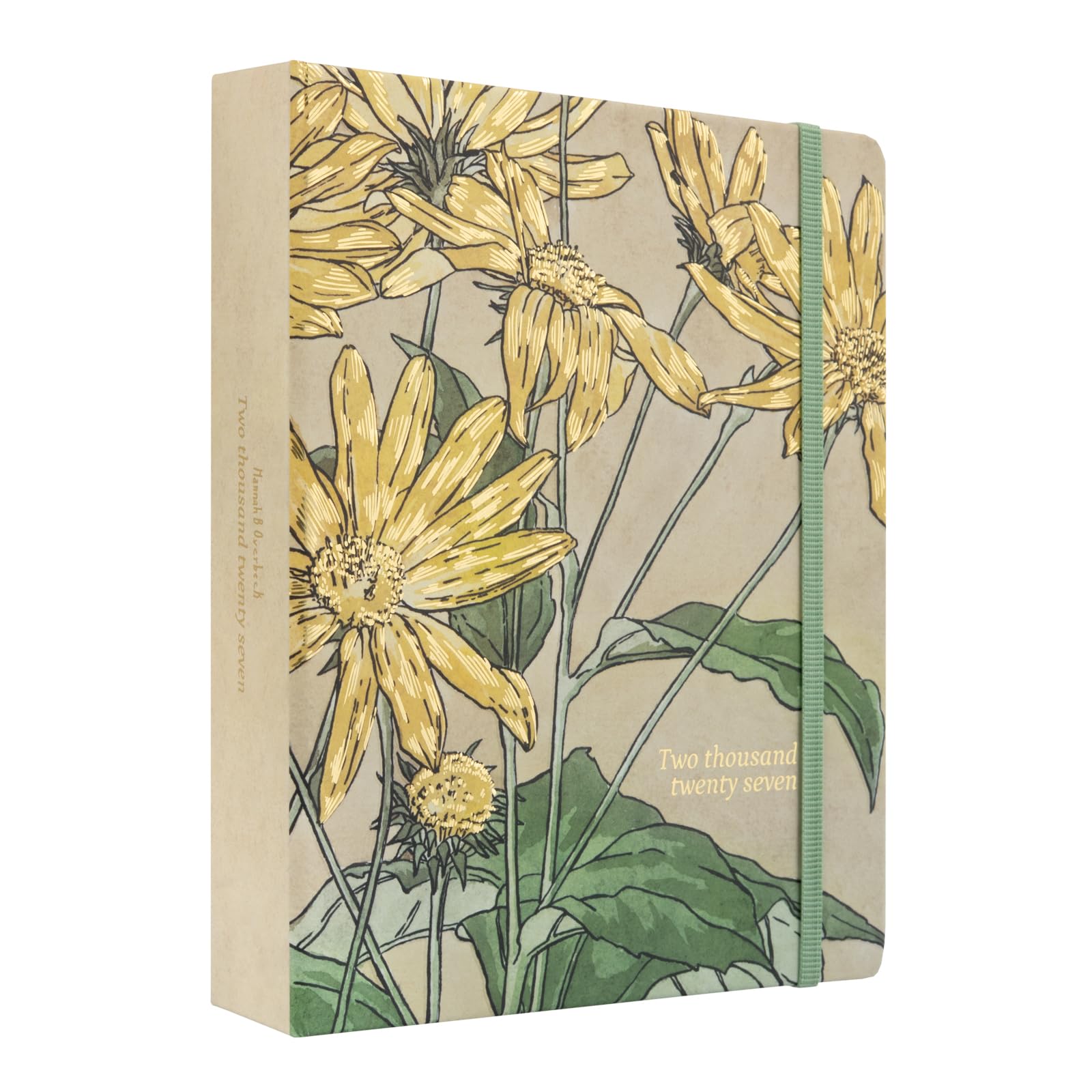 Kokonote Academic Diary 2026-2027 Week to View - Hannah Borger | Academic Planner 2026-2027, Mid Year Diary 2026 2027, Weekly Planner | Aesthetic Stationery Gifts, Art Gifts