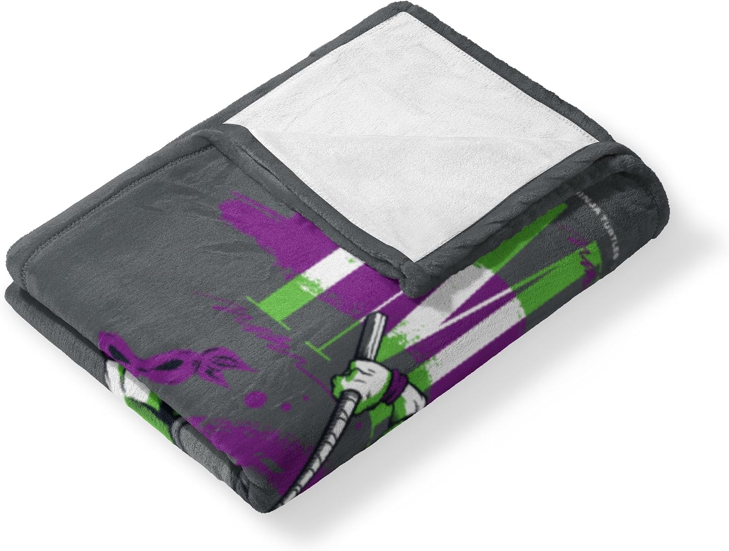 NORTHWEST Paramount Teenage Mutant Ninja Turtles, Donnie, Silk Touch Throw Blanket, 50 x 60 Inches