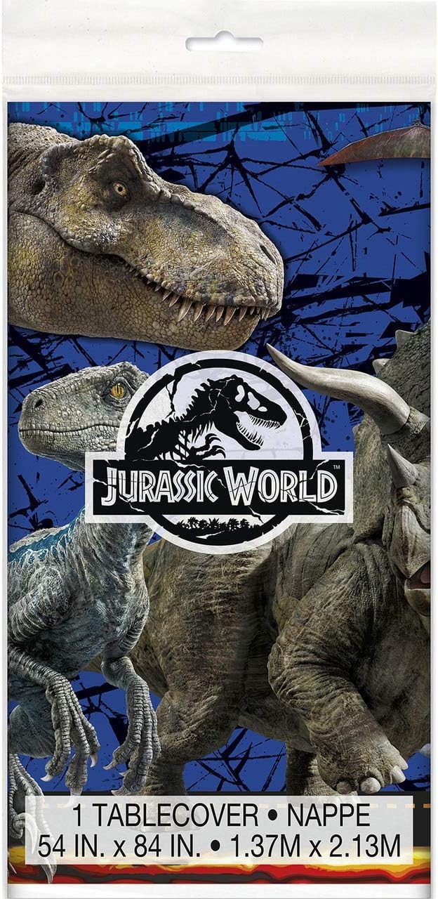 Tende Finestra Jurassic World, 2 Pannelli, 208x160 Cm, 100% Poliestere, Lavabili - 2