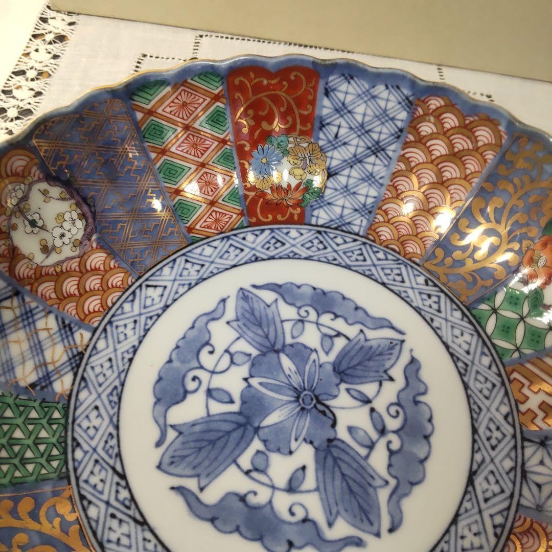 伊万里風菊模様盛鉢(中) 【公式通販】