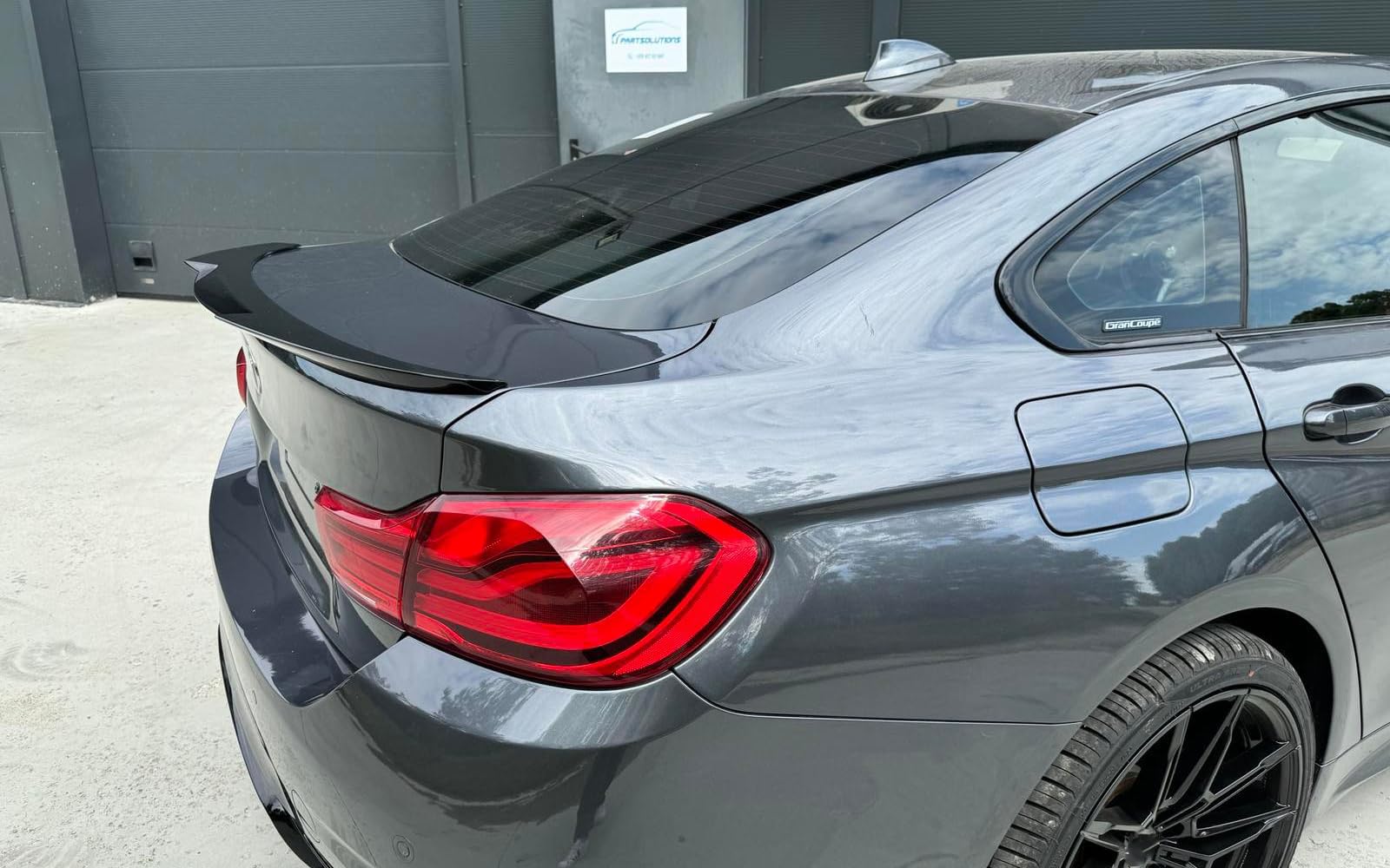 MpTuned Spoiler posteriore F36 M4 Look nero lucido per 4 serie 2014-2020 Performance Tuning berlina 4 porte Coupé 420i 428i 430i 435i 440i