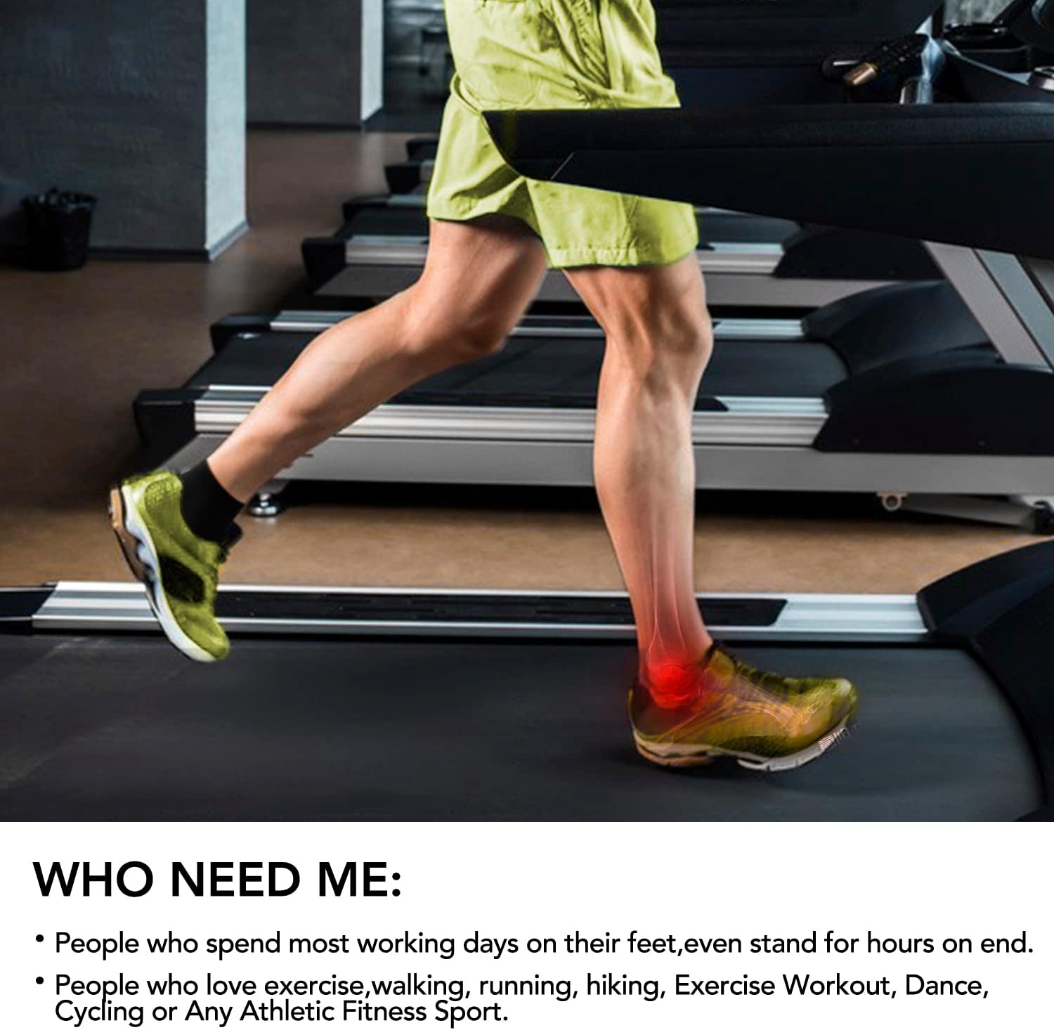 5 Pairs Copper Compression Socks for Women & Men - Ankle Plantar Fasciitis Arch Support Running Socks for Athletic - Image 2