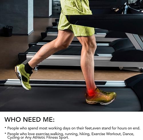 Miniatura 8 de 5 pares de calcetines de compresión de cobre para mujeres y hombres, calcetines de tobillo para fascitis plantar con soporte de arco para atletismo