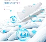 Obtaom Femmes Jouer Fashion Sneaker Blanc Couleur Lavé et Leopard Toile Glisser sur les chaussures