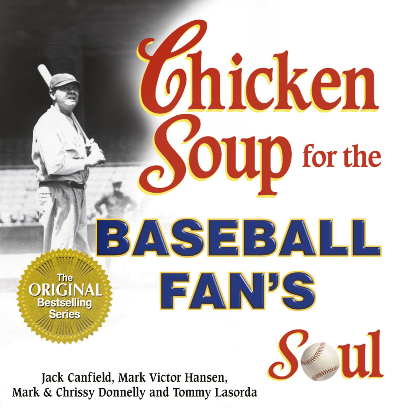 Cover art for Chicken Soup for the Baseball Fan's Soul