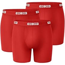 Men's Underwear Micro Modal 3 Pack Boxer Briefs Open Fly