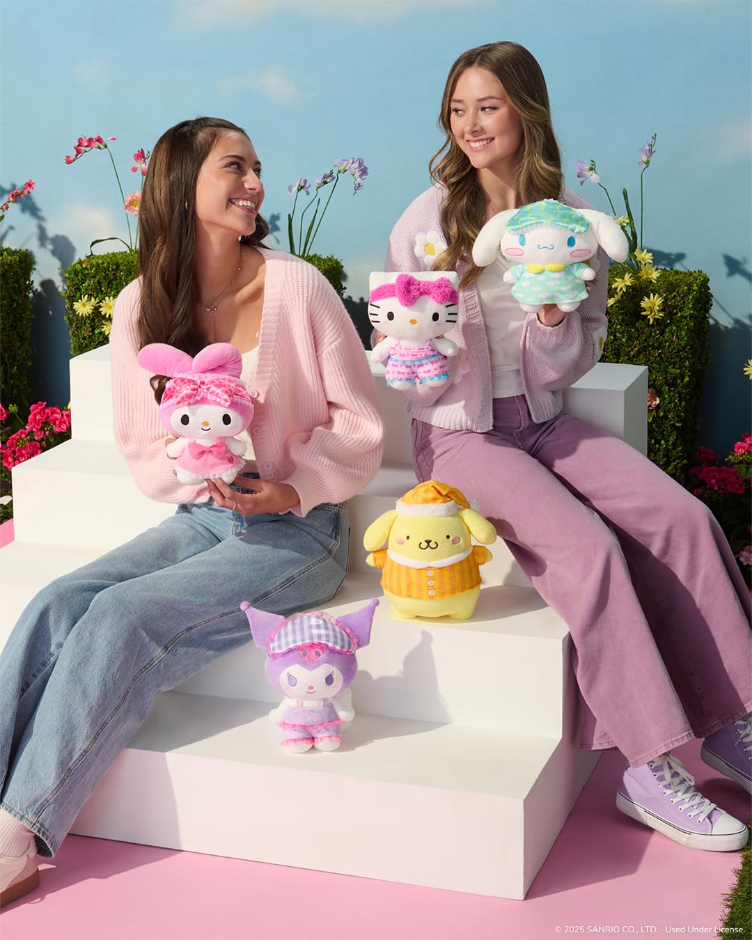 Jazwares Hello Kitty® and Friends - 8-Inch Kuromi™ Pajama Party Plush - Amazon Exclusive - Officially Licensed Sanrio® Product from Ages 6+