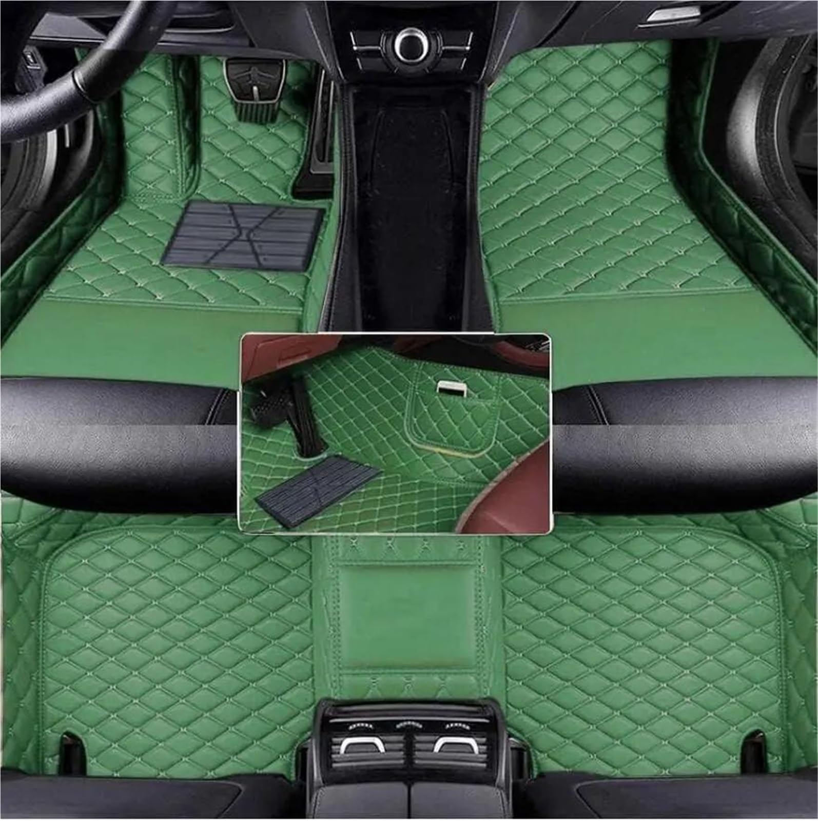 Maßgeschneiderte Autofußmatte Aus Kunstleder Für Subaru XV 2011 2012 2013 2014 2015. Schützen Sie Das Innenzubehör Ihres Fahrzeugs Anti-Schmutz