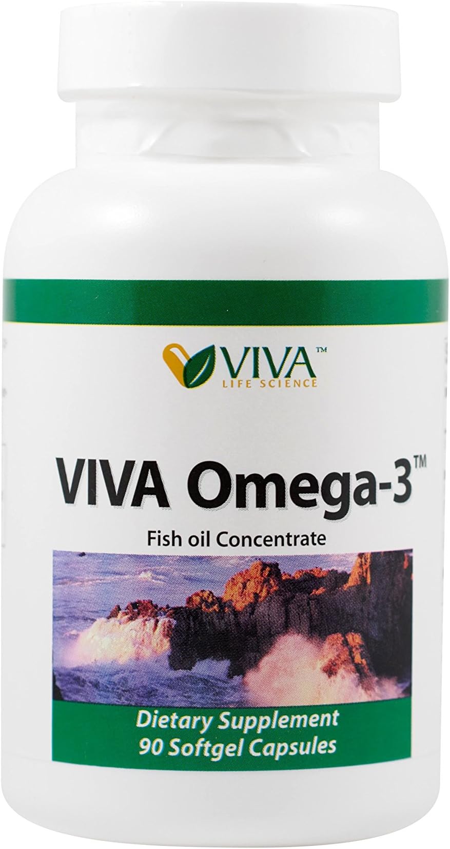 Viva Life Science-Viva Omega-3, 90 softgels