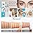 Eyebrow Pencil Eyebrow Microblading Pen Micro 4 Point Brow Pen Lift & Snatch Eyebrow Eye Makeup Long-Lasting Waterproof & Smudge-proof Natural Eyebrow Hair (Reddish Brown)