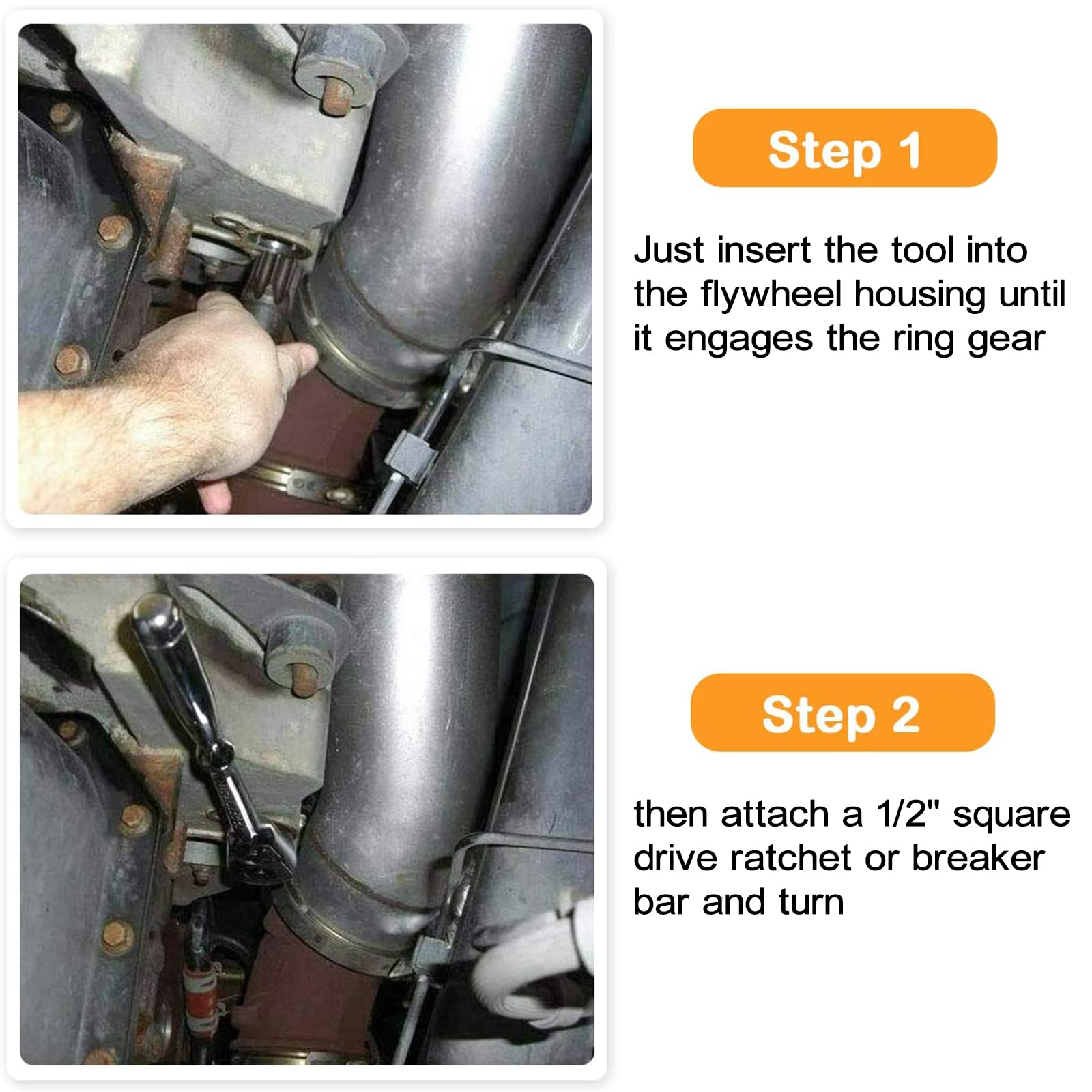 Amazon.com: VISVIC Engine Barring Rotating Tool Fit for Cummins B