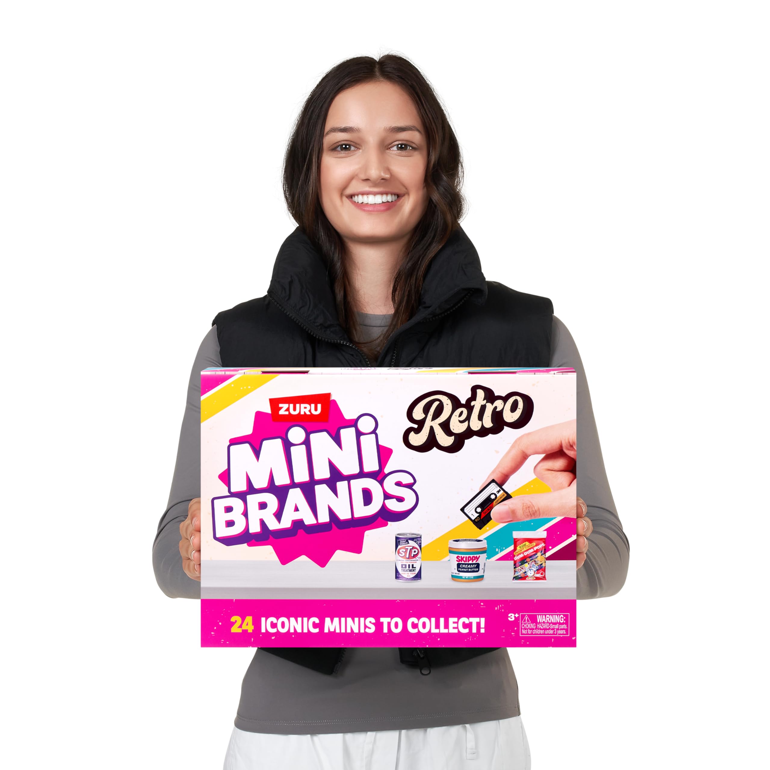 Mini Brands Retro Grocery Calendar Series 1 di ZURU, Miniature da collezione per ragazzi, ragazze e collezionisti