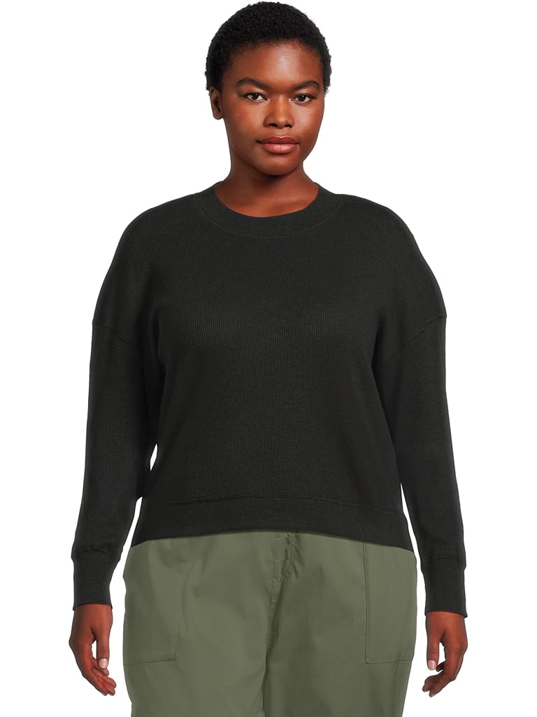 Black Prana Touchstone Long Sleeve Crew