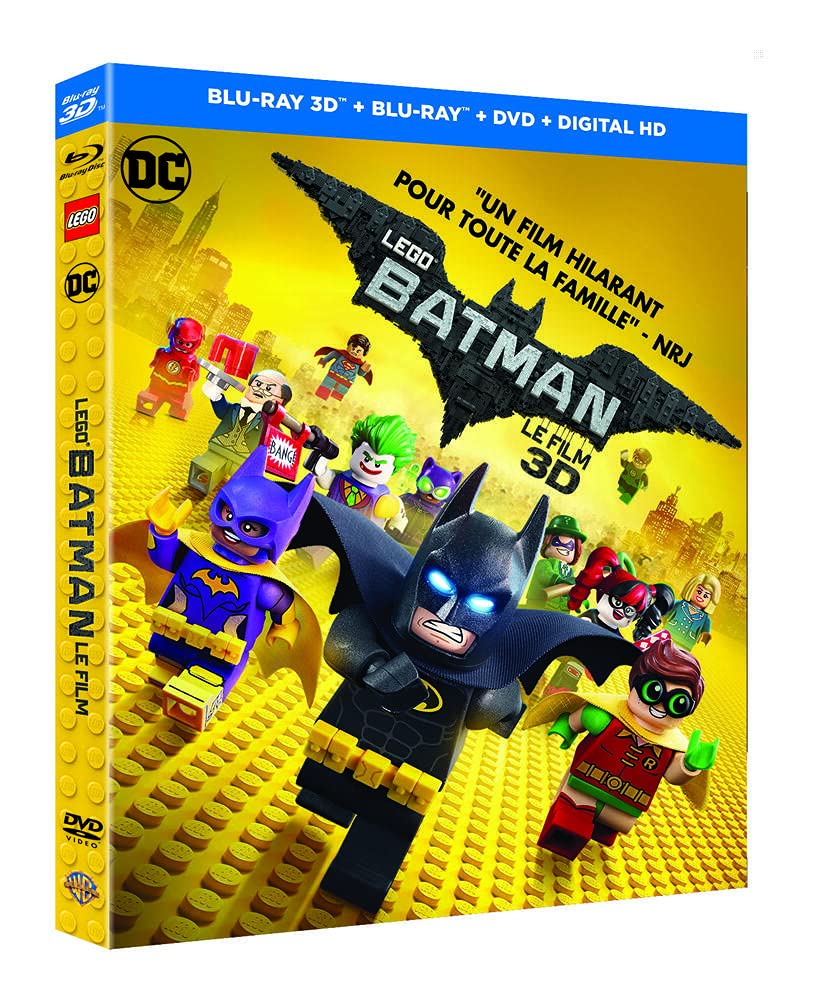 Lego Batman, le film - Blu-ray 3D - DC COMICS [Combo Blu-ray 3D + Blu-ray + DVD + Copie digitale]