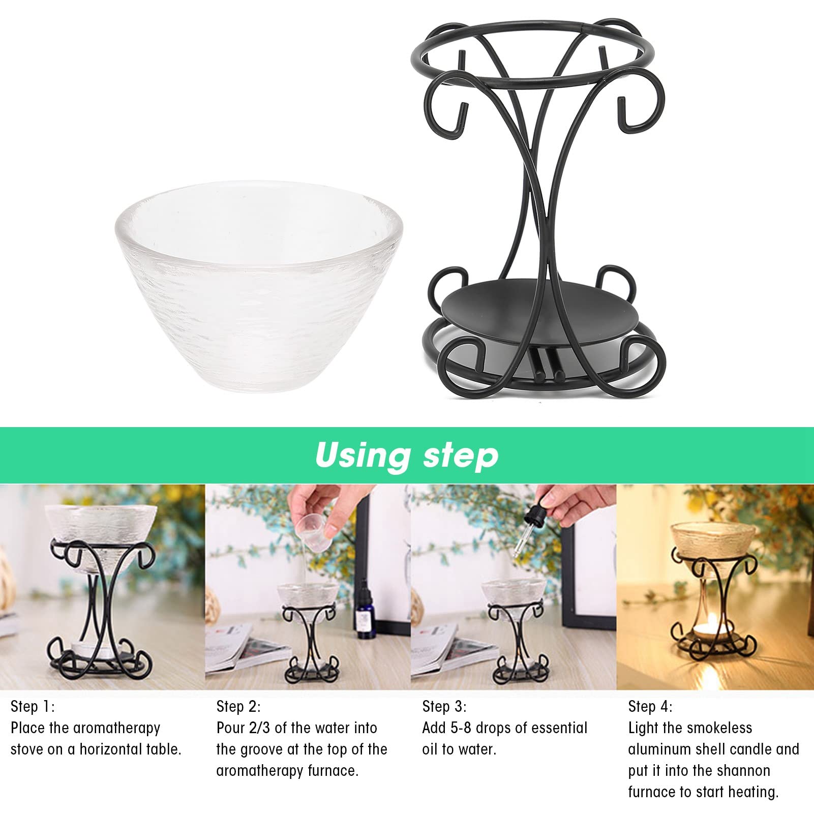 Set Da 10 Schermi Per Bruciatore Incenso, Design Rotondo In Metallo, Stile Mediorientale, Perfetto Per Aromaterapia In Casa O Ufficio