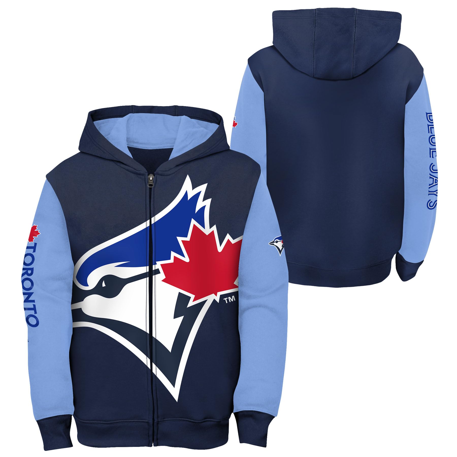 Outerstuff Infant Toronto Blue Jays Poster Board Full-Zip Hoodie