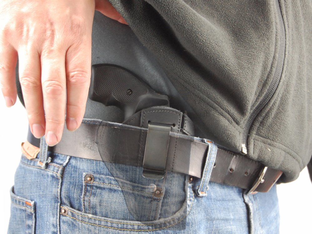 Barsony Holsters and Belts Right Hand Holster for COLT DSII/38 SPF VI, Black, 2