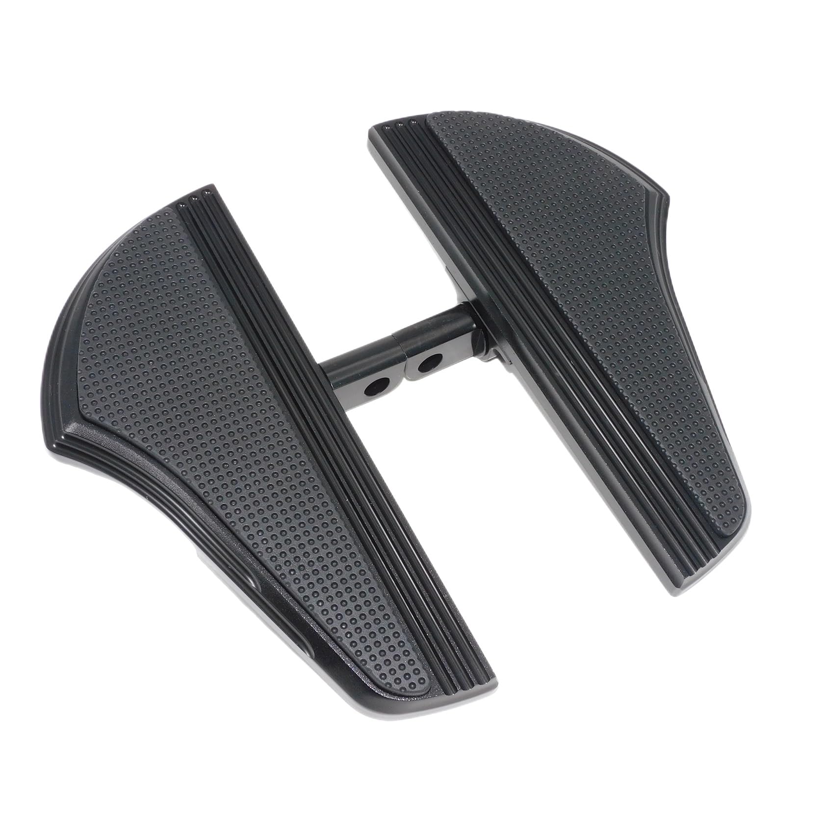 Estribo De Goma CNC para Motocicleta, Estriberas Montaje Macho para Pasajero, para Harley Sportster XL Touring Road Glide Softail Dyna
