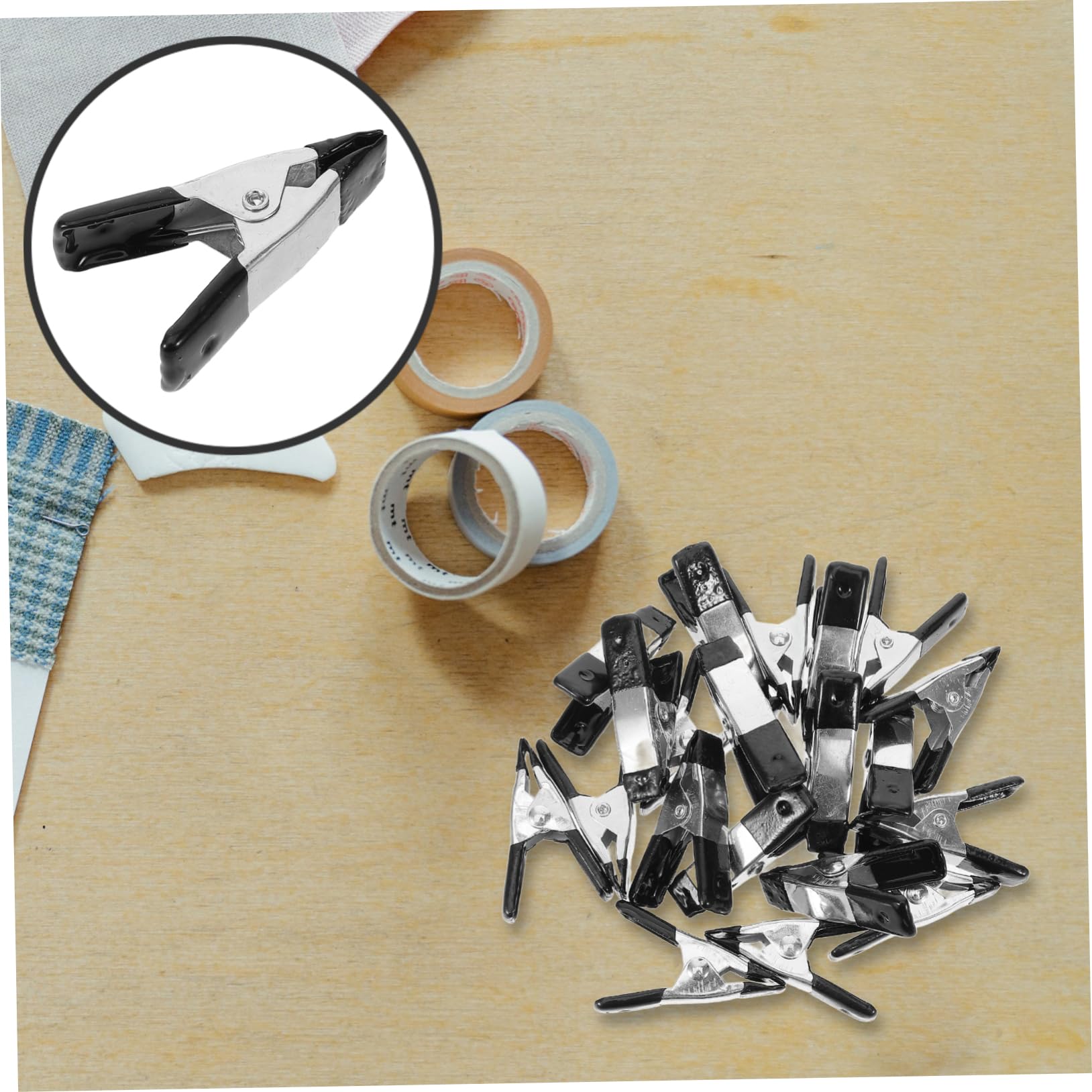 3 Set Clip Per Teloni Fermagli Per Backdrop Fotografico Accessori Resistenti Per Riprese E Supporti Illuminazione 20 Pezzi*3