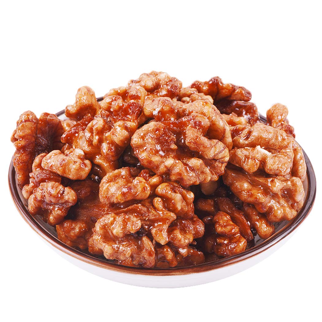 HelenOu666 Amber Sugar Coated Walnut Kernels 200g/7.05oz
