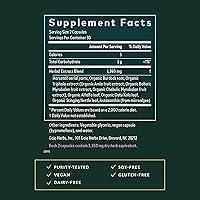 Vista 3 de Gaia Herbs Cabello, piel y uñas - Suplemento para apoyar la salud saludable de la piel, el cabello y las uñas* - Astaxantina, cola de caballo, gotu