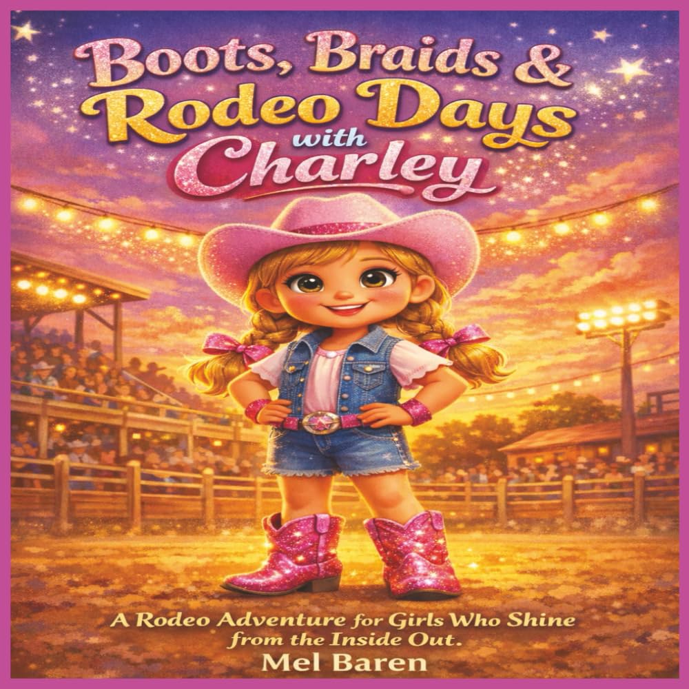 Boots, Braids & Rodeo Days with Charley: Little Cowgirl’s Big Rodeo Adventure: A Heartwarming Children’s Book About Horses, Bulls, Rodeo Life, ... Gift for Girls Who Love Western Stories.